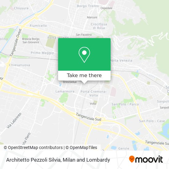Architetto Pezzoli Silvia map