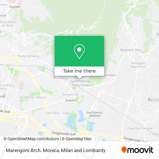 Marengoni Arch. Monica map