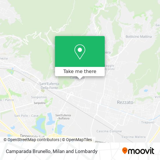 Camparada Brunello map