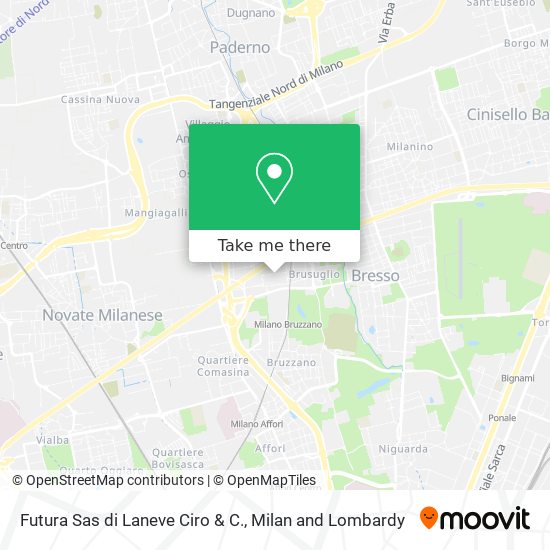 Futura Sas di Laneve Ciro & C. map