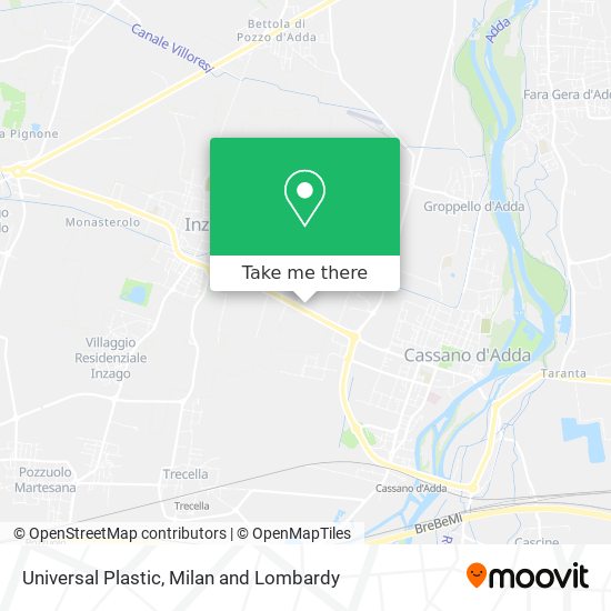 Universal Plastic map