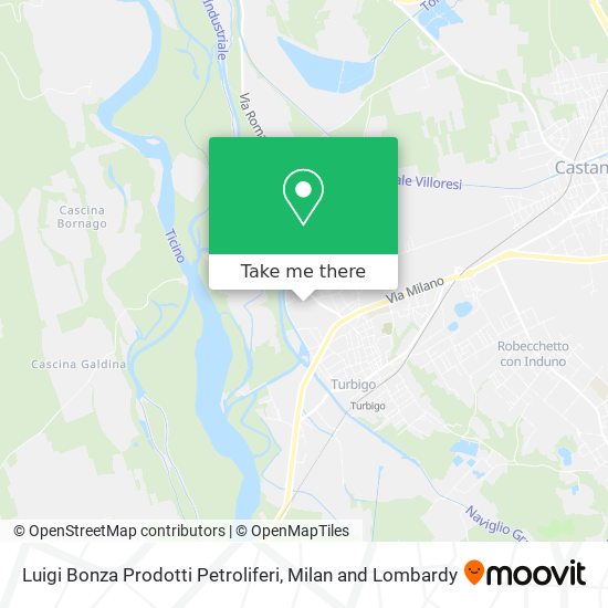 Luigi Bonza Prodotti Petroliferi map