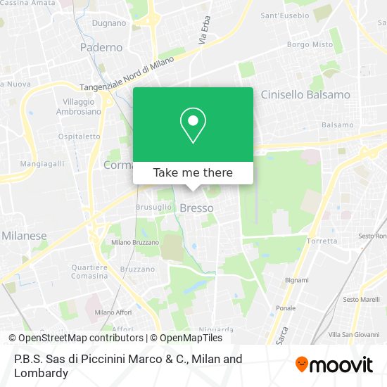 P.B.S. Sas di Piccinini Marco & C. map