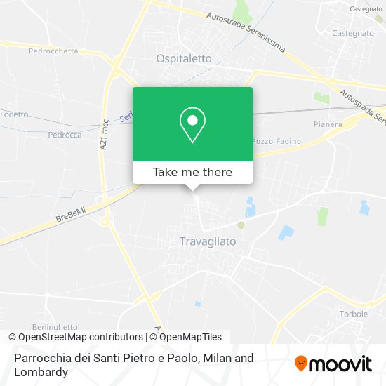 Parrocchia dei Santi Pietro e Paolo map