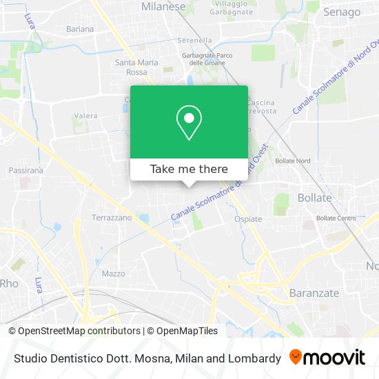 Studio Dentistico Dott. Mosna map