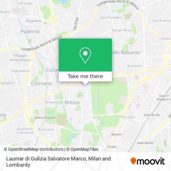 Laumar di Gulizia Salvatore Marco map