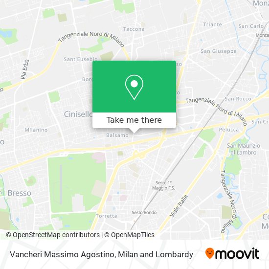 Vancheri Massimo Agostino map