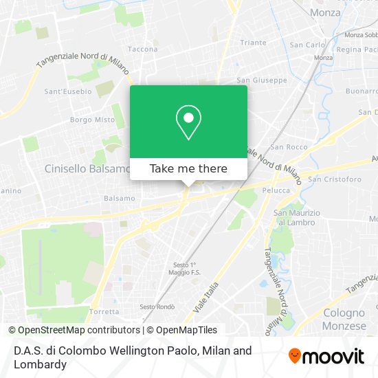D.A.S. di Colombo Wellington Paolo map