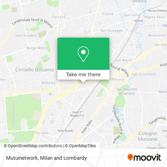 Mutuinetwork map