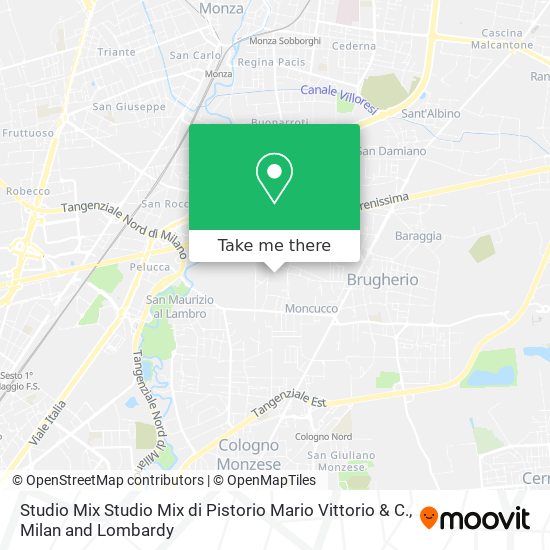 Studio Mix Studio Mix di Pistorio Mario Vittorio & C. map