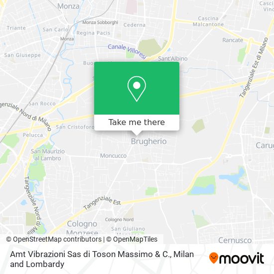 Amt Vibrazioni Sas di Toson Massimo & C. map