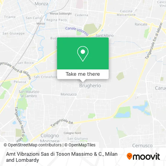 Amt Vibrazioni Sas di Toson Massimo & C. map