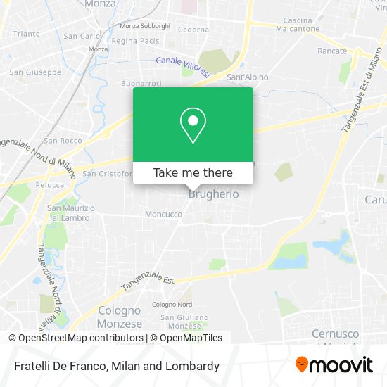 Fratelli De Franco map
