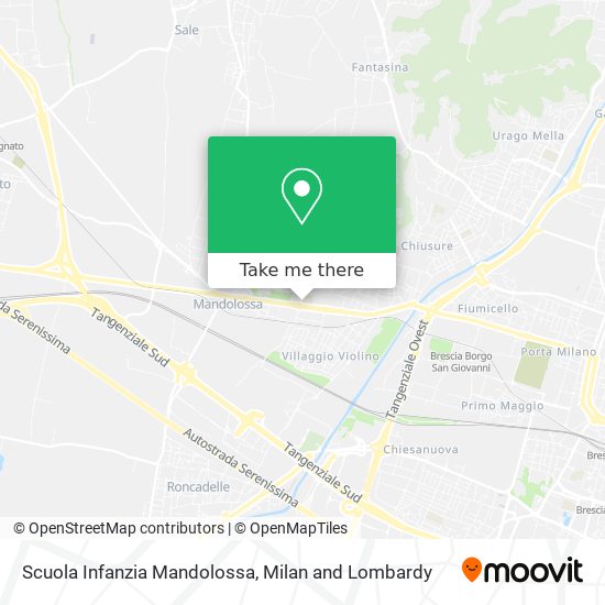 Scuola Infanzia Mandolossa map