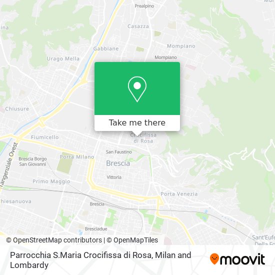 Parrocchia S.Maria Crocifissa di Rosa map