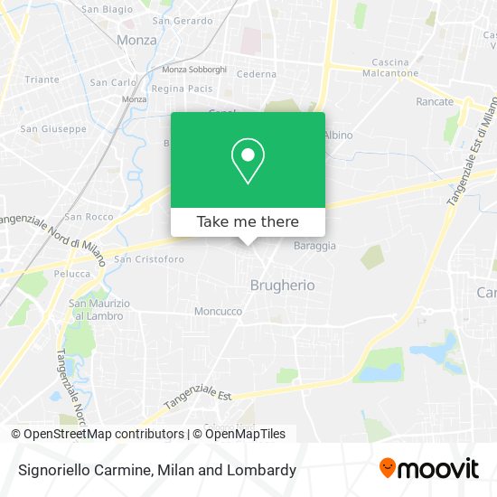 Signoriello Carmine map