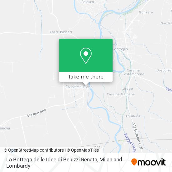 La Bottega delle Idee di Beluzzi Renata map