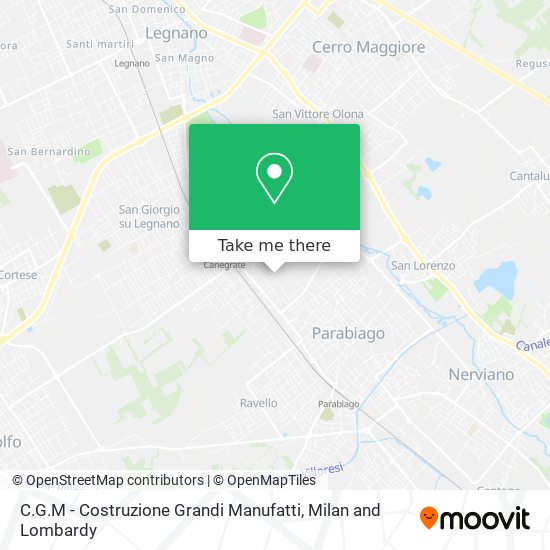 C.G.M - Costruzione Grandi Manufatti map