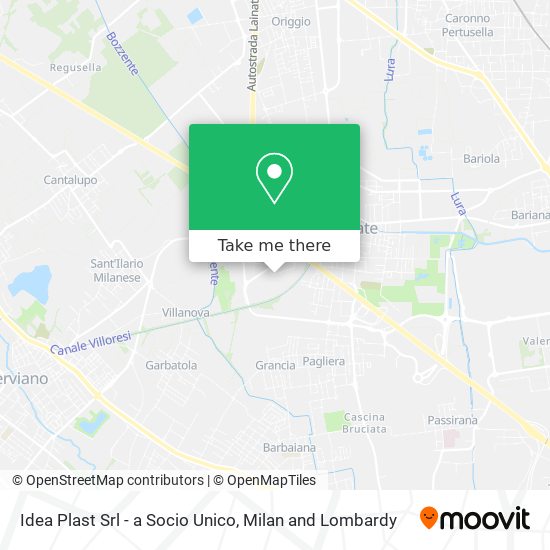 Idea Plast Srl - a Socio Unico map