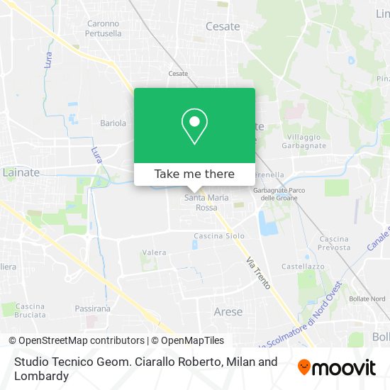 Studio Tecnico Geom. Ciarallo Roberto map