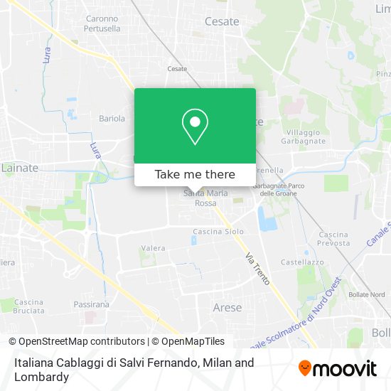 Italiana Cablaggi di Salvi Fernando map