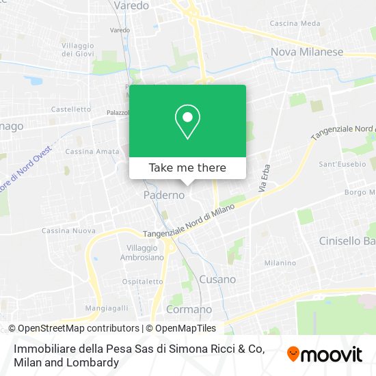 Immobiliare della Pesa Sas di Simona Ricci & Co map