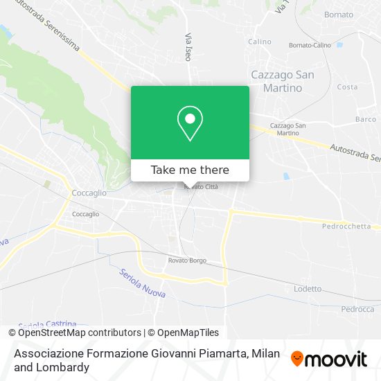 Associazione Formazione Giovanni Piamarta map