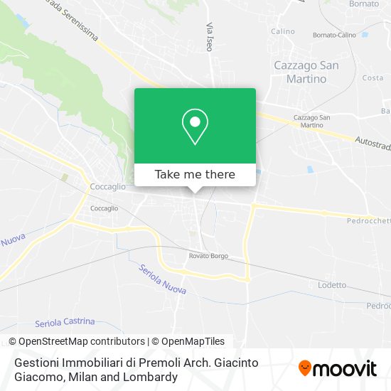 Gestioni Immobiliari di Premoli Arch. Giacinto Giacomo map