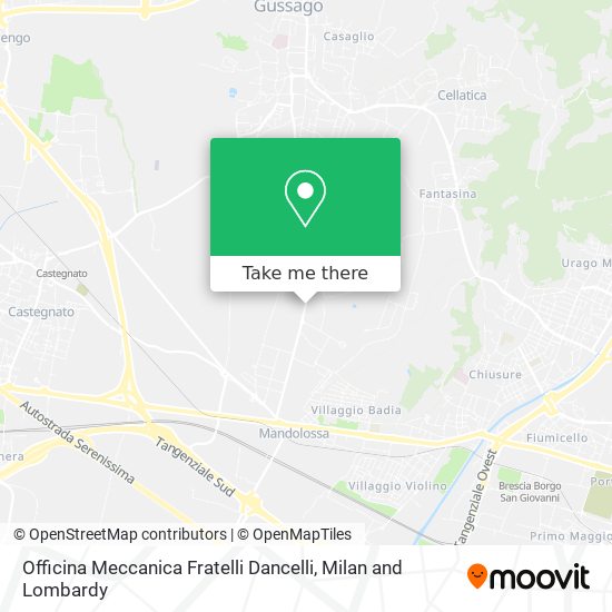 Officina Meccanica Fratelli Dancelli map