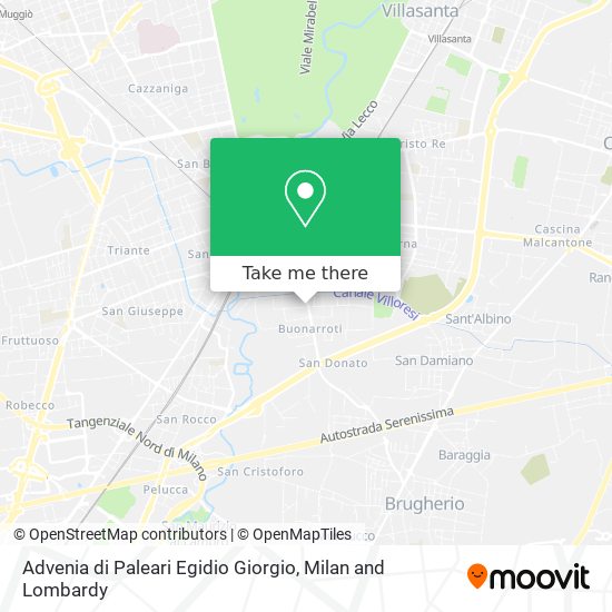 Advenia di Paleari Egidio Giorgio map