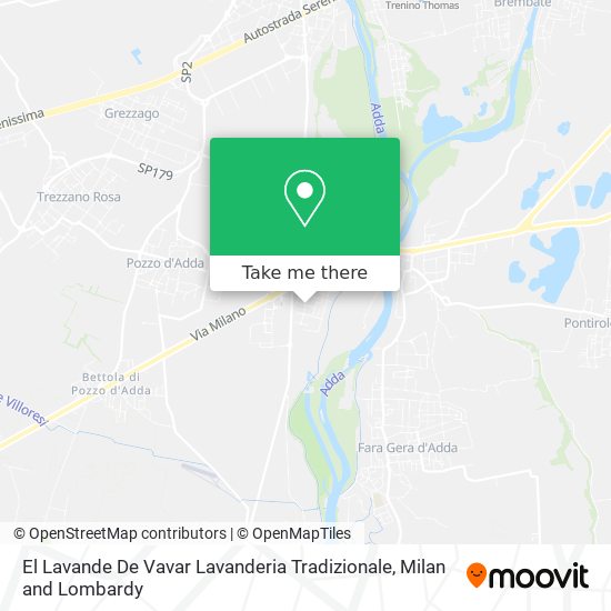 El Lavande De Vavar Lavanderia Tradizionale map
