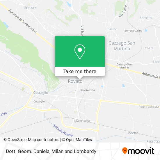 Dotti Geom. Daniela map