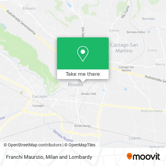 Franchi Maurizio map