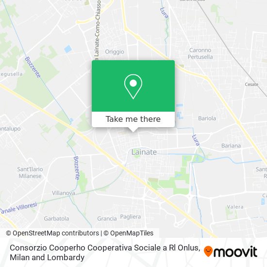 Consorzio Cooperho Cooperativa Sociale a Rl Onlus map