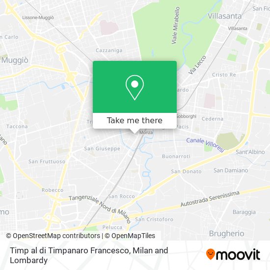 Timp al di Timpanaro Francesco map
