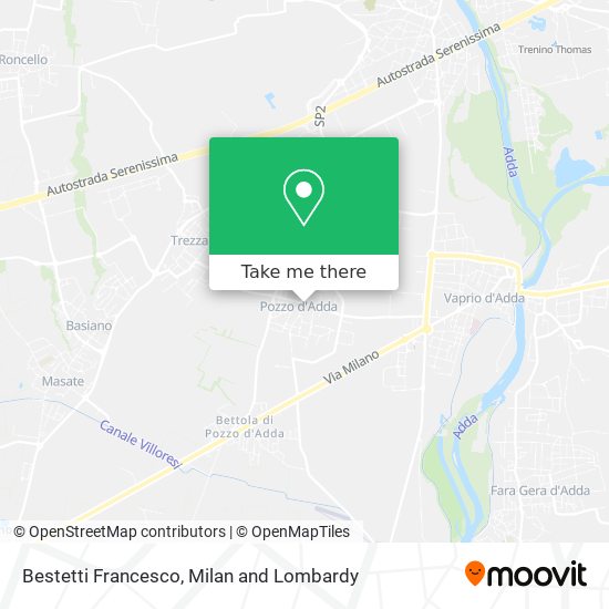Bestetti Francesco map