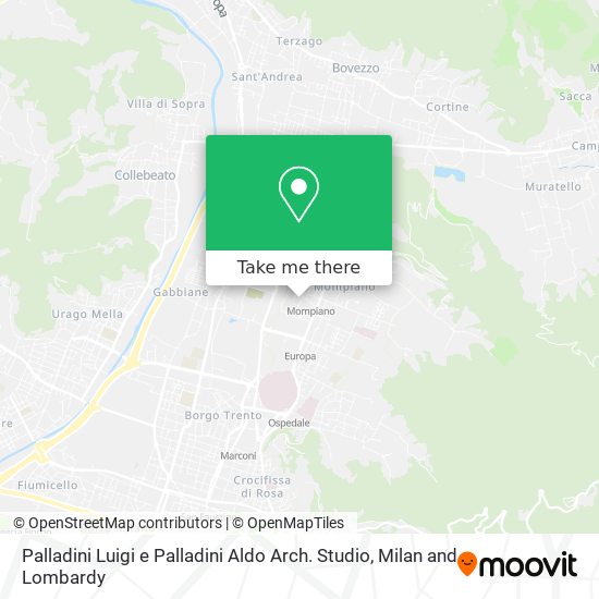 Palladini Luigi e Palladini Aldo Arch. Studio map
