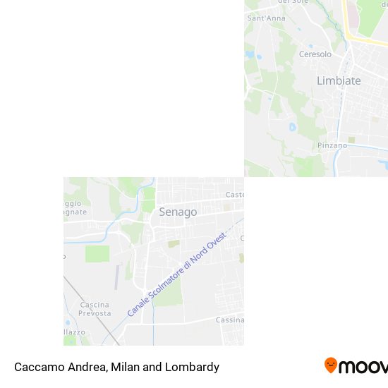 Caccamo Andrea map