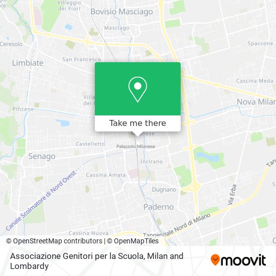 Associazione Genitori per la Scuola map