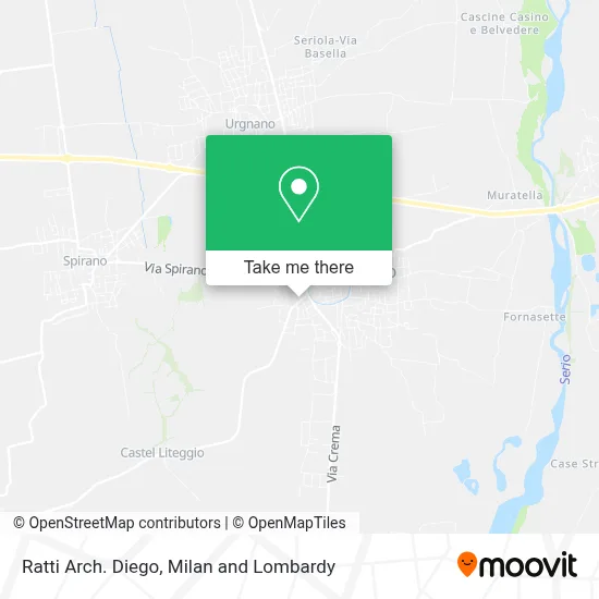Ratti Arch. Diego map