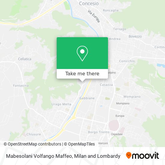 Mabesolani Volfango Maffeo map