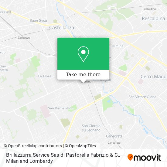 Brillazzurra Service Sas di Pastorella Fabrizio & C. map