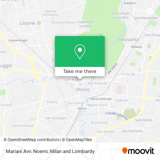 Mariani Avv. Noemi map