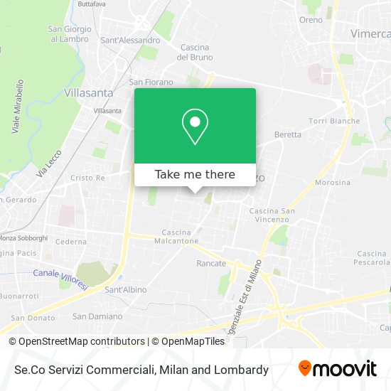 Se.Co Servizi Commerciali map