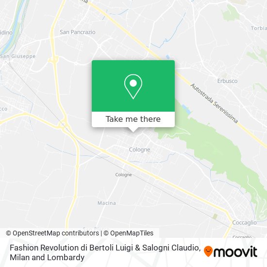 Fashion Revolution di Bertoli Luigi & Salogni Claudio map