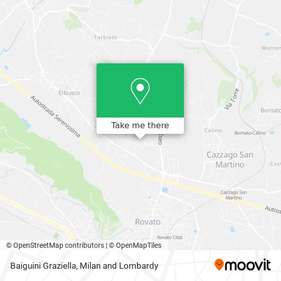 Baiguini Graziella map