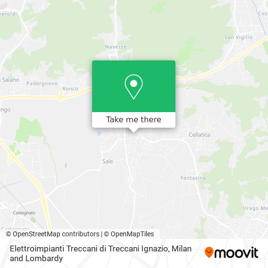 Elettroimpianti Treccani di Treccani Ignazio map