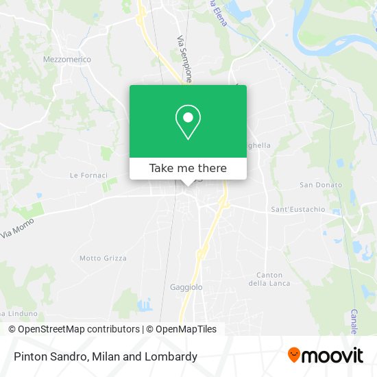 Pinton Sandro map