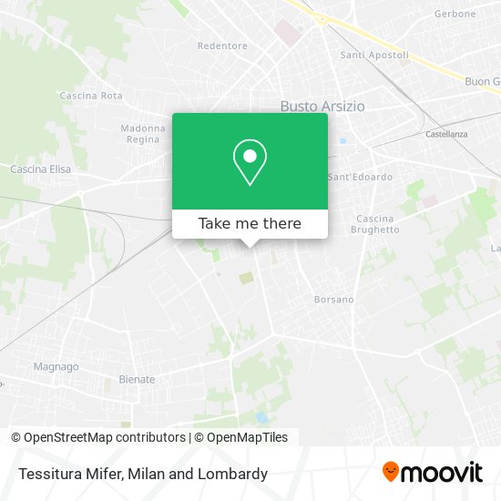 Tessitura Mifer map