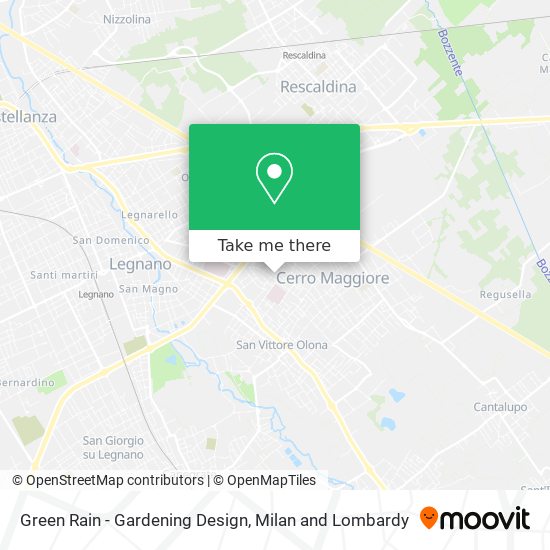 Green Rain - Gardening Design map